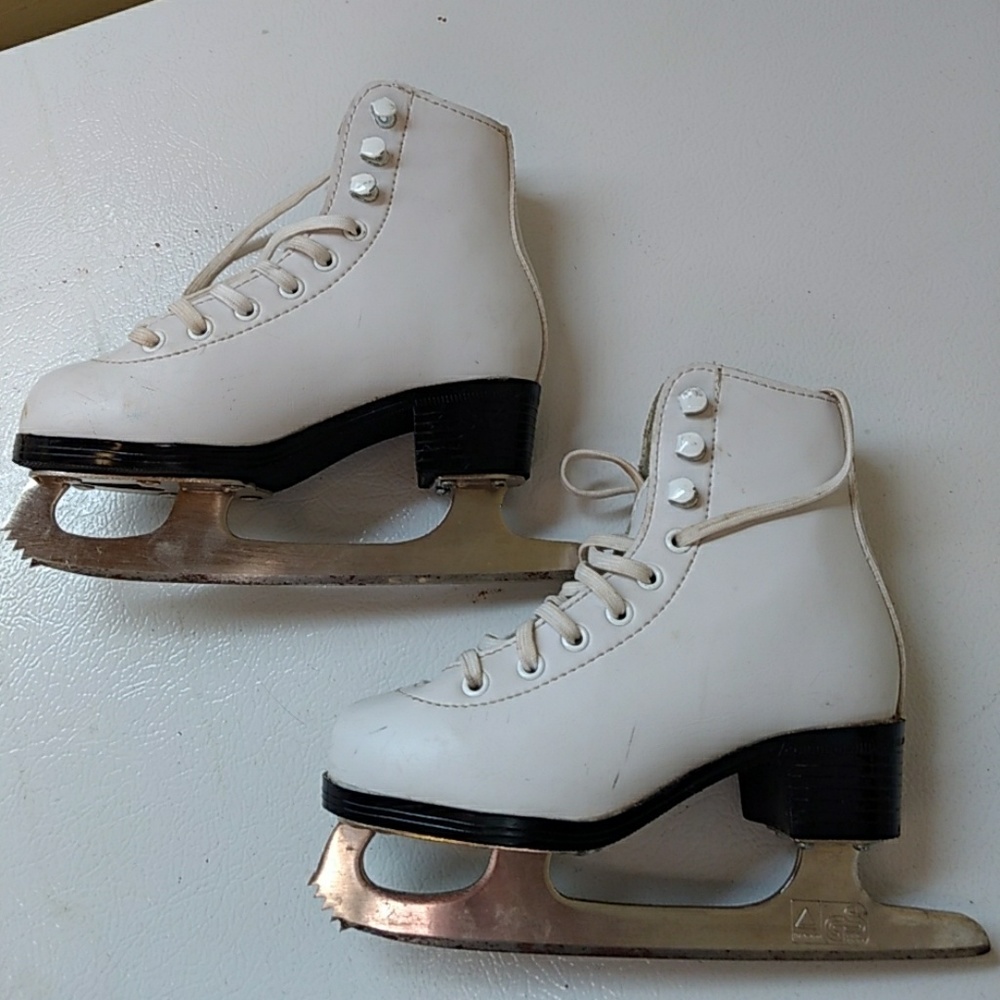 Little Girl Figure Skates